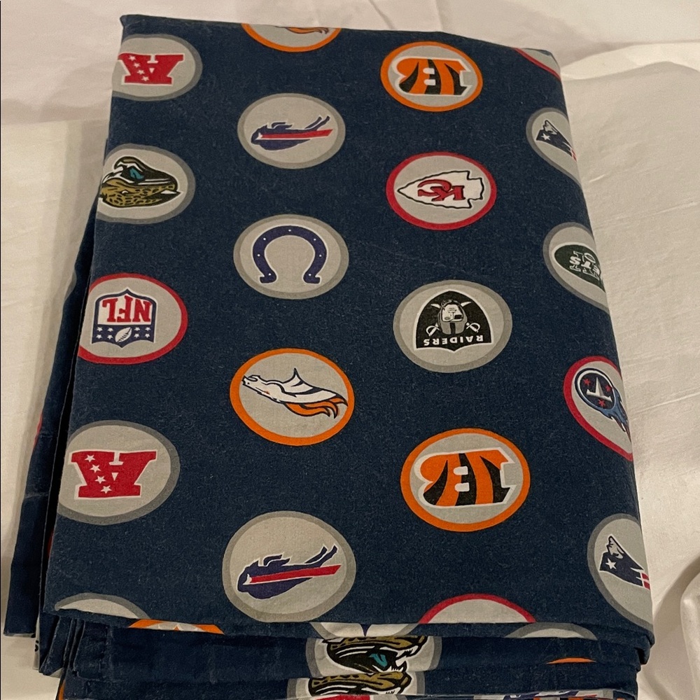 Pottery Barn Teen  NFL football Team Logo Sheet